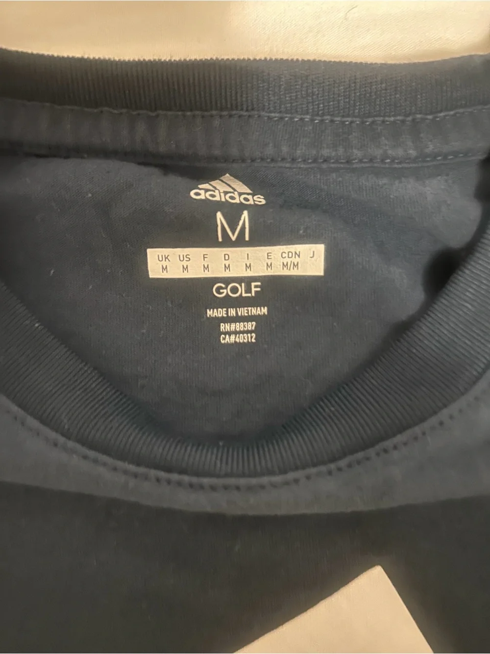 adidas Navy Tee